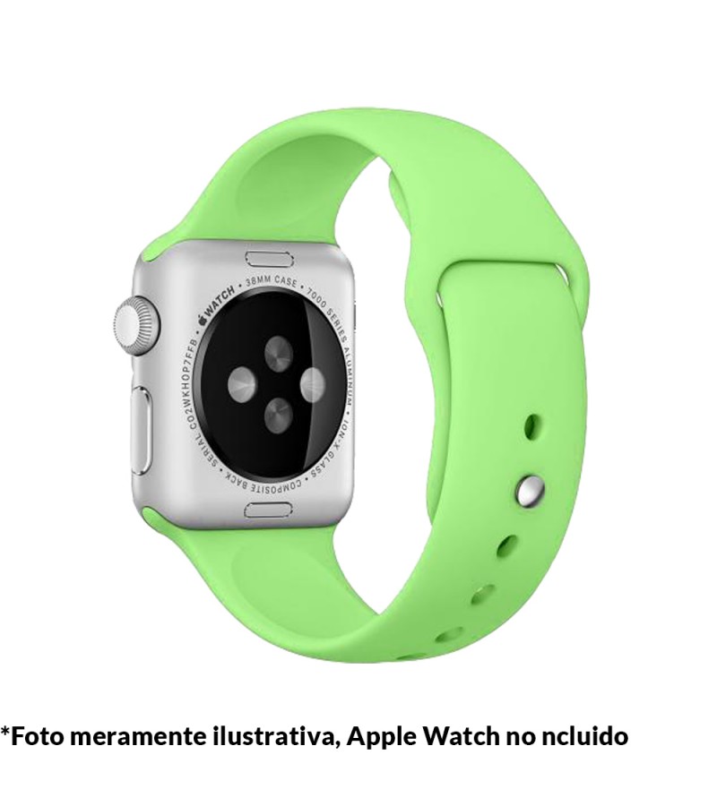 Correa 4Life para Apple Watch 42/44mm de Silicona - Verde Menta