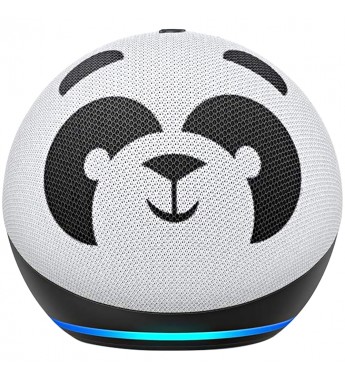 Speaker Amazon Echo Dot Kids Edition 4ª Generación con Bluetooth/Wi-Fi/Alexa/Bivolt - Panda