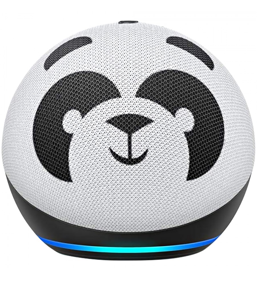 Speaker Amazon Echo Dot Kids Edition 4ª Generación con Bluetooth/Wi-Fi/Alexa/Bivolt - Panda