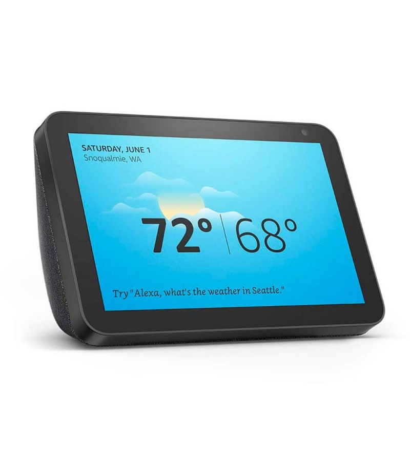 Screen Amazon Echo Show 8 (3ª generación) de 8.0" con 13MP Wi-Fi/Bluetooth/Alexa - Charcoal (Caja Fea)