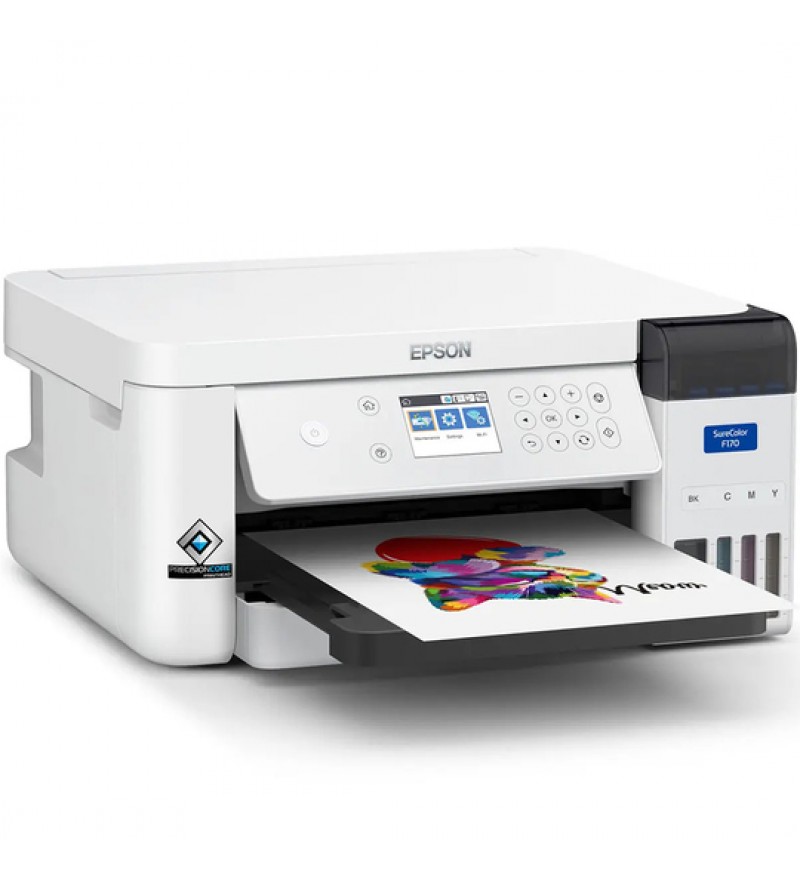 Impresora de Sublimación Epson Surecolor SC-F170 con Wi-Fi/Bivolt - Blanco/Gris