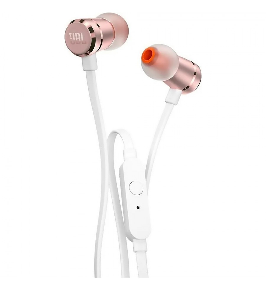 Auricular JBL T290 con Micrófono/Pure Bass - Rose Gold