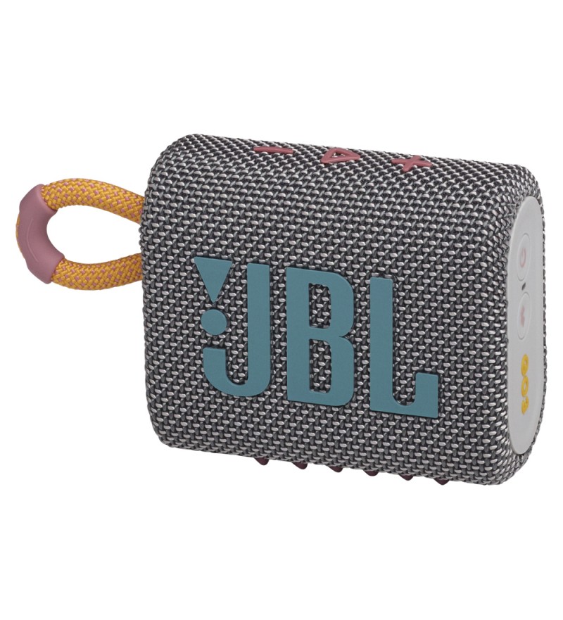 Speaker JBL Go 3 con Bluetooth/IP67/2.7Wh - Grey