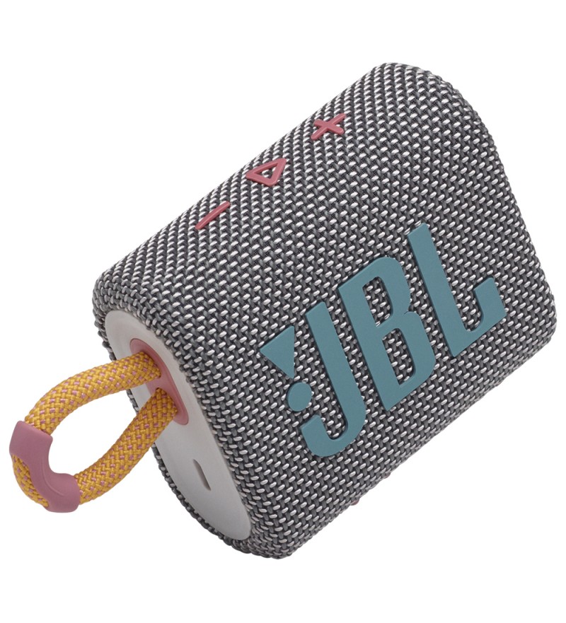 Speaker JBL Go 3 con Bluetooth/IP67/2.7Wh - Grey
