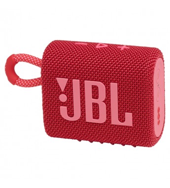 Speaker JBL Go 3 con Bluetooth/IP67/2.7Wh - Red