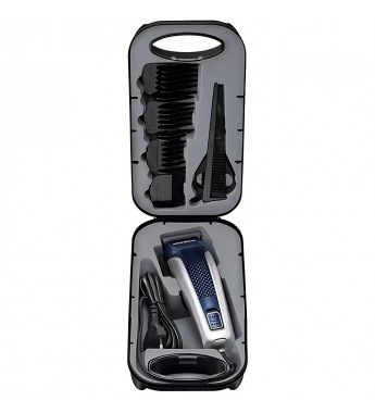 Cortador de Cabello Mondial Titanium Power CR-09M con 10W/220V- Plata/Azul