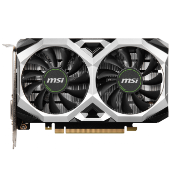 Placa de Vídeo MSI GeForce GTX 1650 D6 VENTUS XS OCV1 con 4GB GDDR6/Boost 1620MHz/ DisplayPort/ HDMI/DL-DVI-D