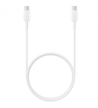 Cable Samsung EP-DN975BWEGWW USB-C a USB-C 2.0/5A (1 metro) - Blanco