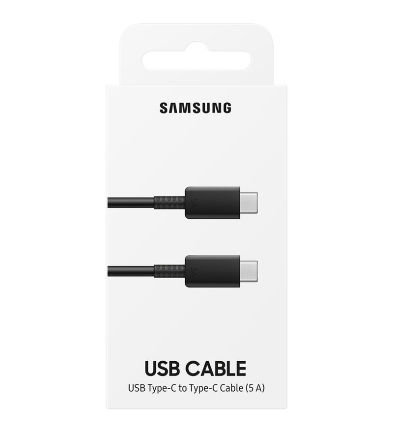 Cable Samsung EP-DN975BBEGWW USB-C a USB-C 2.0/5A (1 metro) - Negro