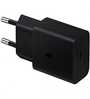 Cargador de Pared Samsung Power Adapter EP-T1510NBEGWW USB-C 15W - Negro