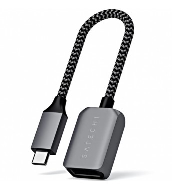 Cable Adaptador Satechi ST-UCATCM USB-C a USB-A 3.0 - Gray