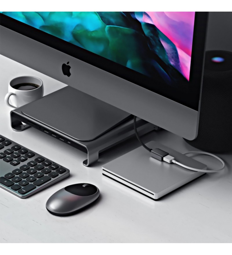 Cable Adaptador Satechi ST-UCATCM USB-C a USB-A 3.0 - Gray