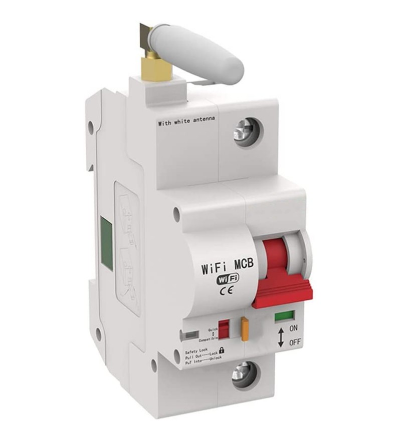 Disyuntor MCB ZISB9-1P 32A Wi-Fi/230V/50Hz