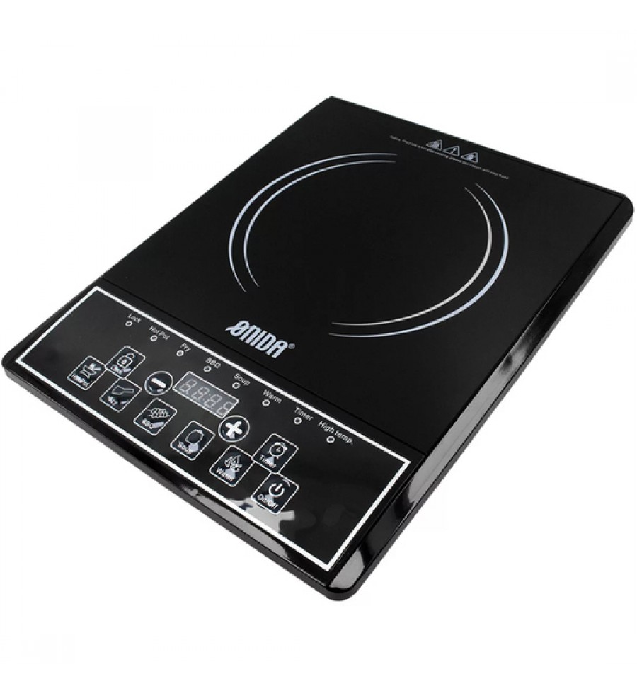 Cocina Eléctrica Onida ON-400 con 2000W/LED/220V - Negro