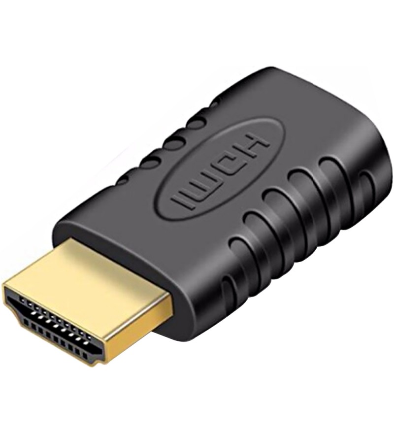 Adaptador HDMI Mini Hembra a HDMI Normal Macho - Negro