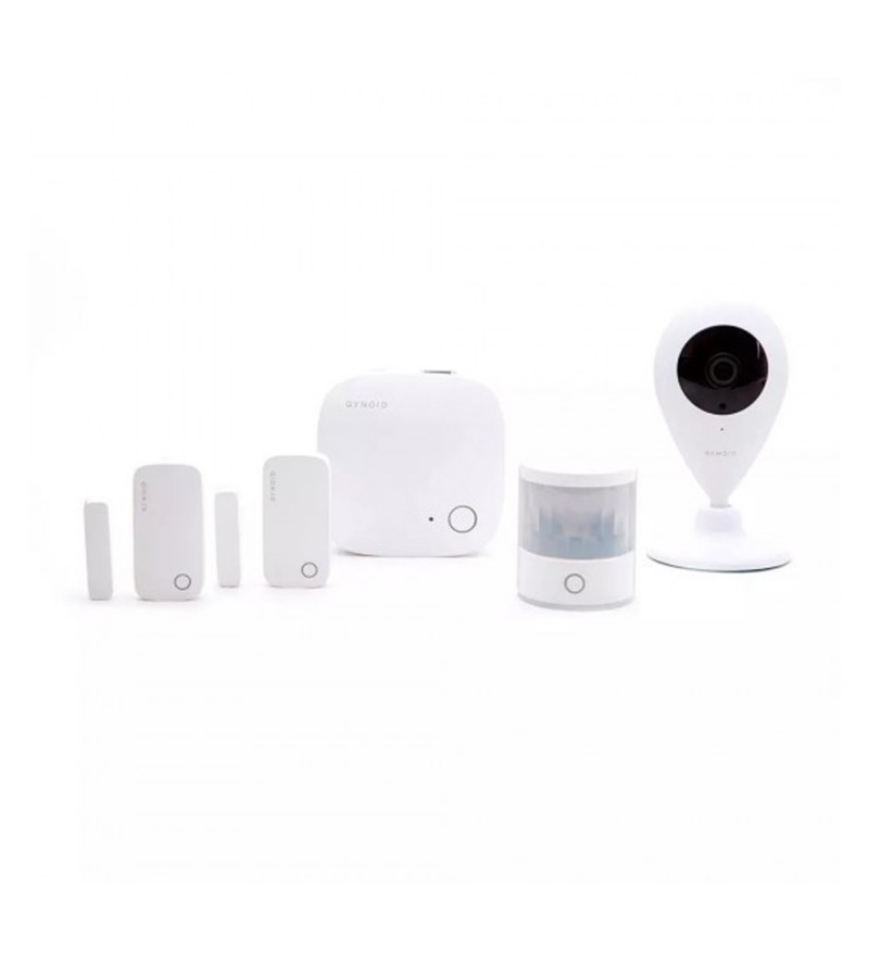 Kit de Seguridad Gynoid Gy2-k01 SmartHome Sensor de Movimiento/Puerta/Ventana/Alarma - Blanco
