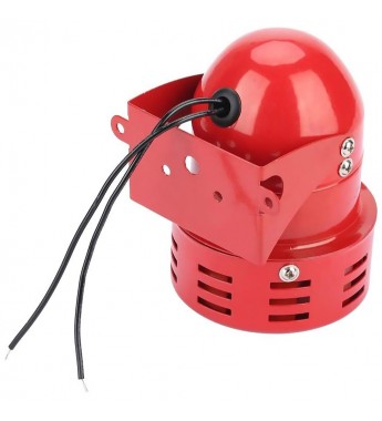Mini Sirena de Motor Sydien MS-190 110V/25W/114dB - Rojo
