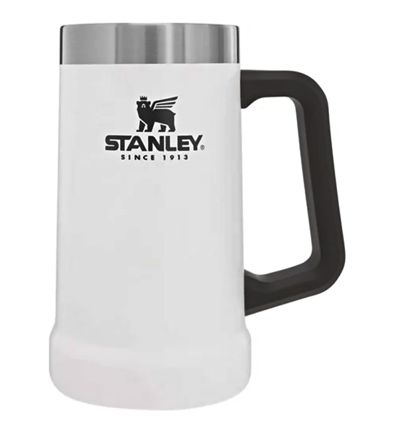 Vaso Térmico Stanley Big Grip Beer Stein 70-15703-007 de 709mL - Blanco