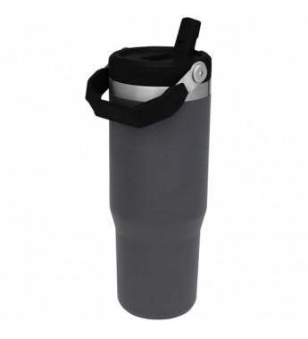 Termo Stanley Flip Straw Tumbler 7023870-001 de 887mL - Gris