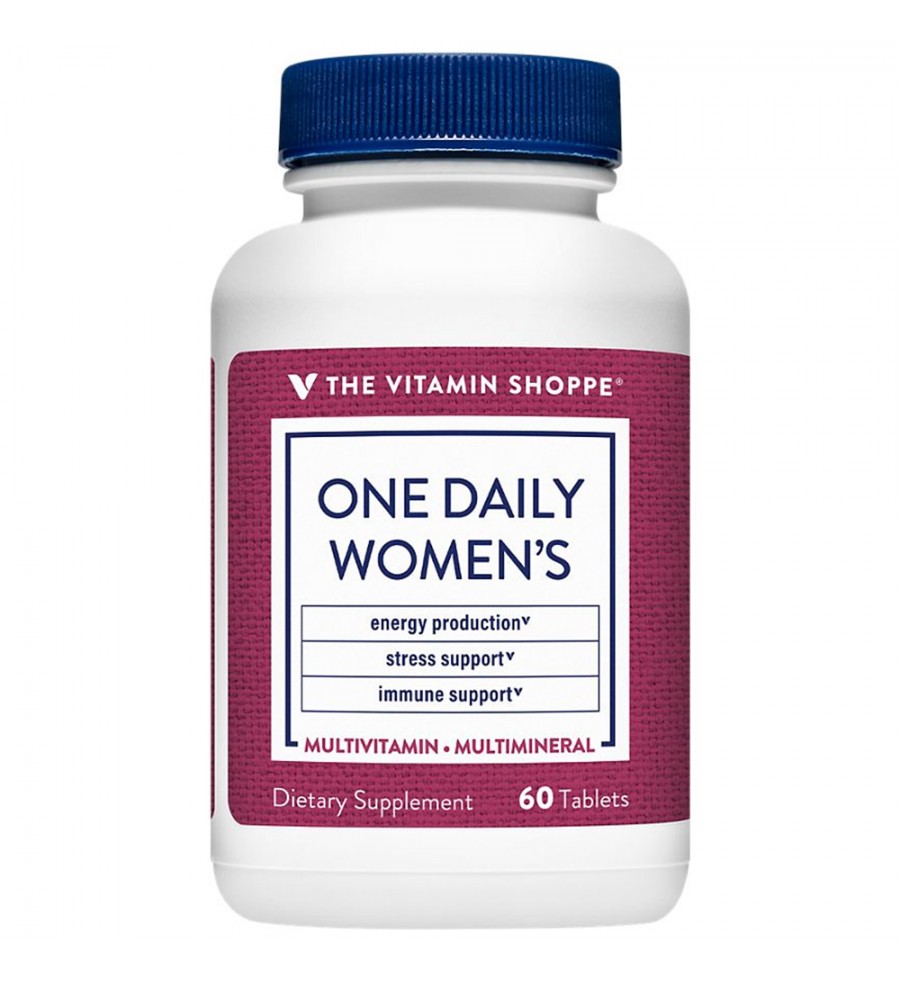 Suplemento Multivitamínico The Vitamin Shoope One Daily Women's - 60 Comprimidos (3117)