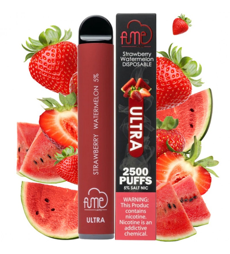 Vape Desechable Fume Ultra 2500 Puffs con 5% Nicotina - Strawberry Watermelon