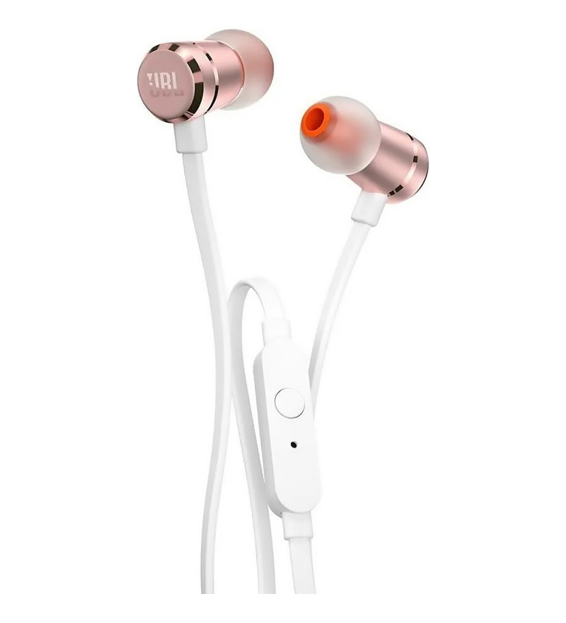 Auricular JBL T290 con Micrófono/Pure Bass - Rose Gold